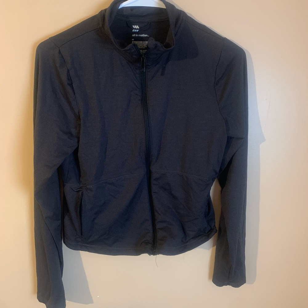Black Full-Zip Jacket